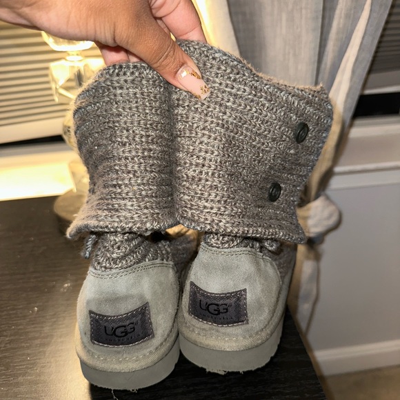 UGG Classic Cardy Knit Grey - Picture 5 of 5